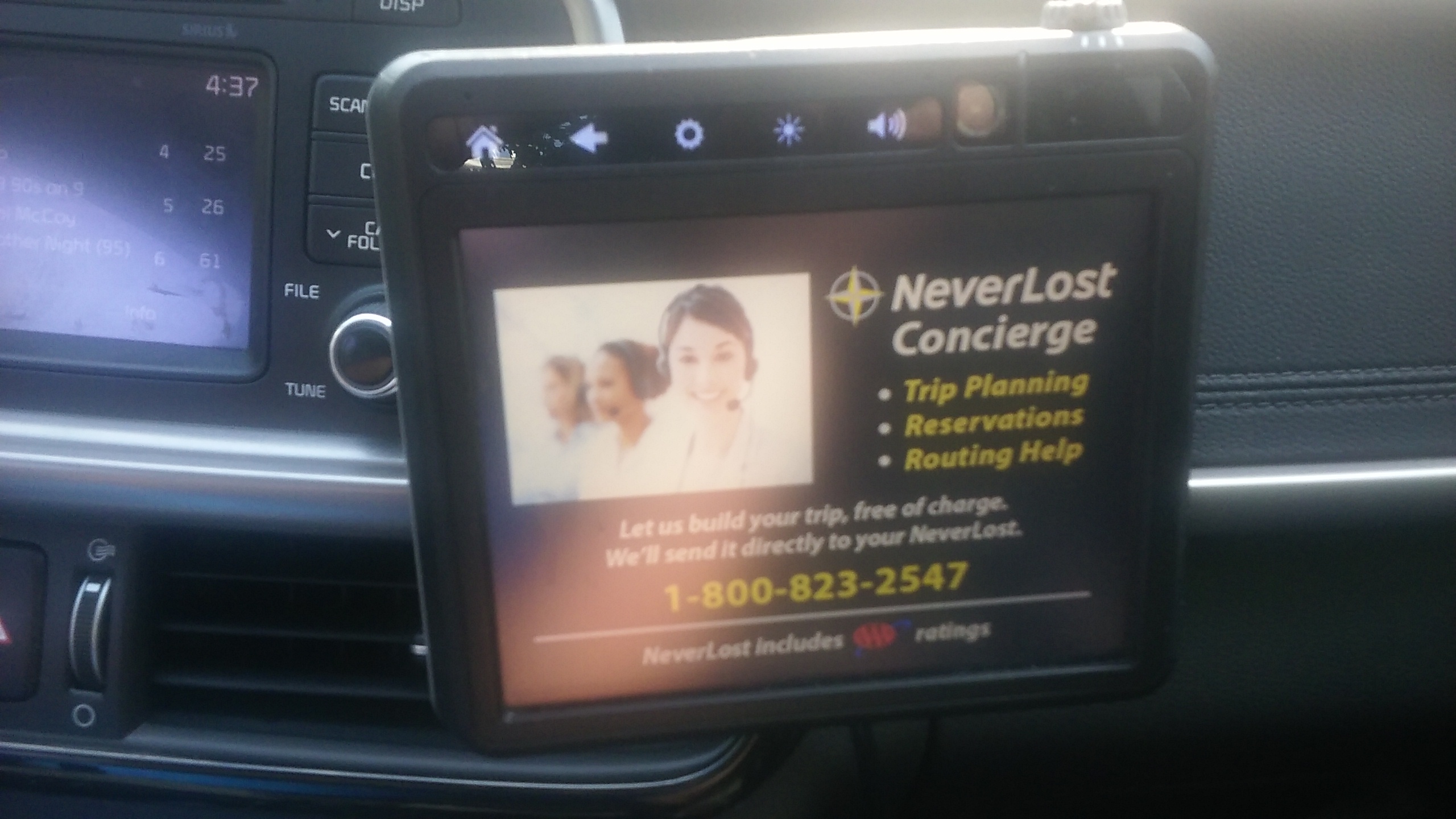 Is Your Al Car Ing On You Autoslash Tips The Hertz Neverlost Device Next To Radio Features A And Some Models Even Greet Er By Name